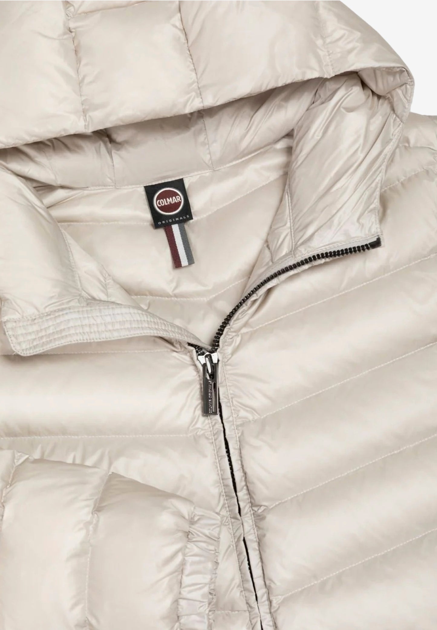 Colmar Piumino Donna Avorio Imbottito con Cappuccio