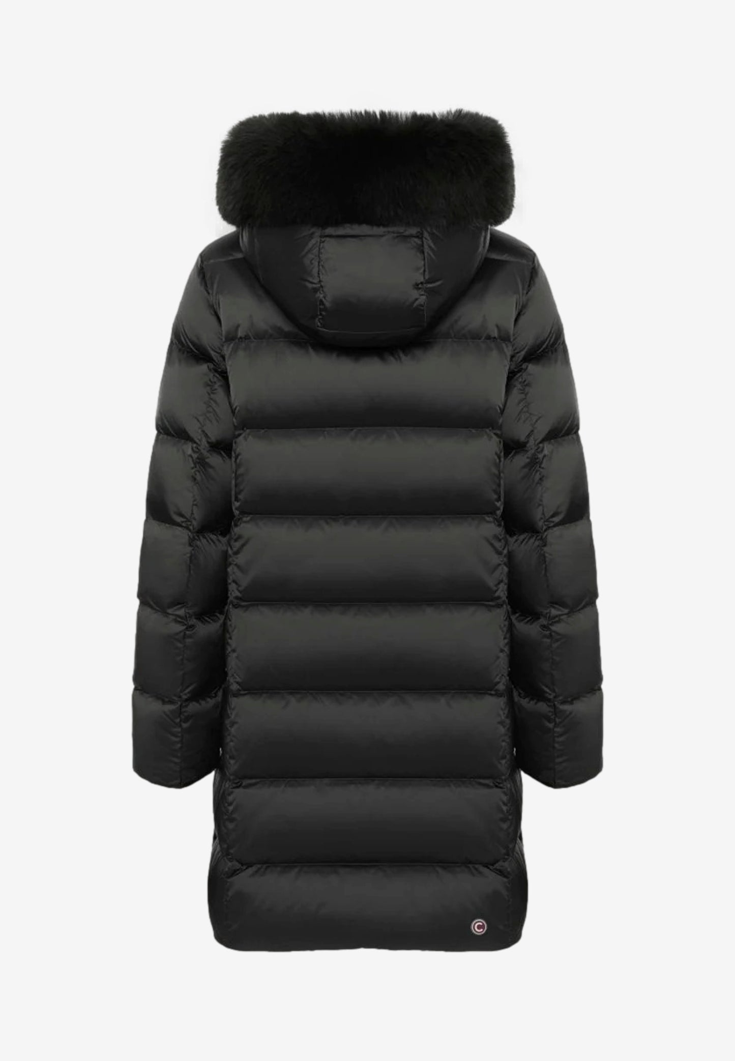 Colmar Piumino Donna Nero con Cappuccio e Pelliccia Sintetica