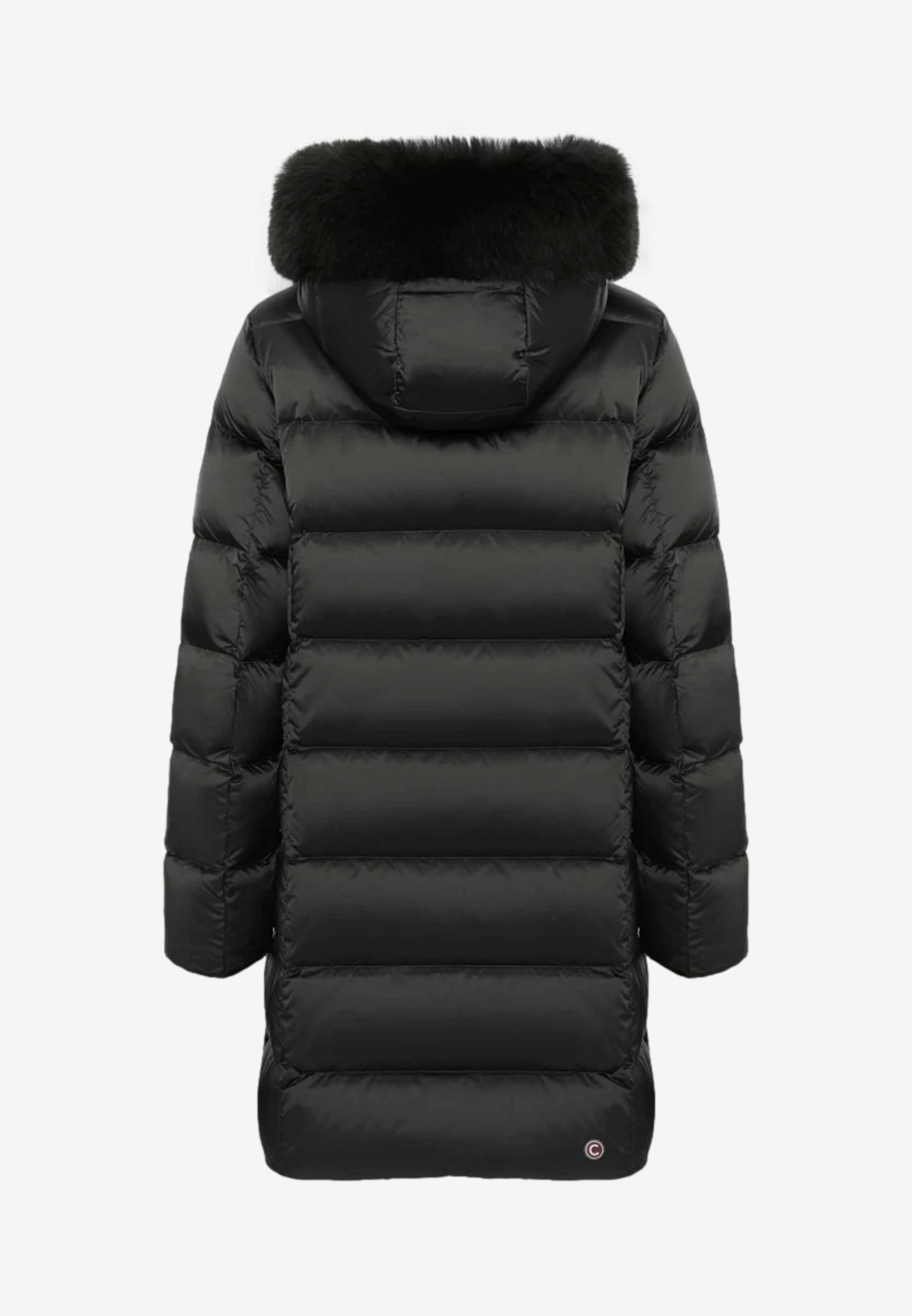 Colmar Piumino Donna Nero con Cappuccio e Pelliccia Sintetica