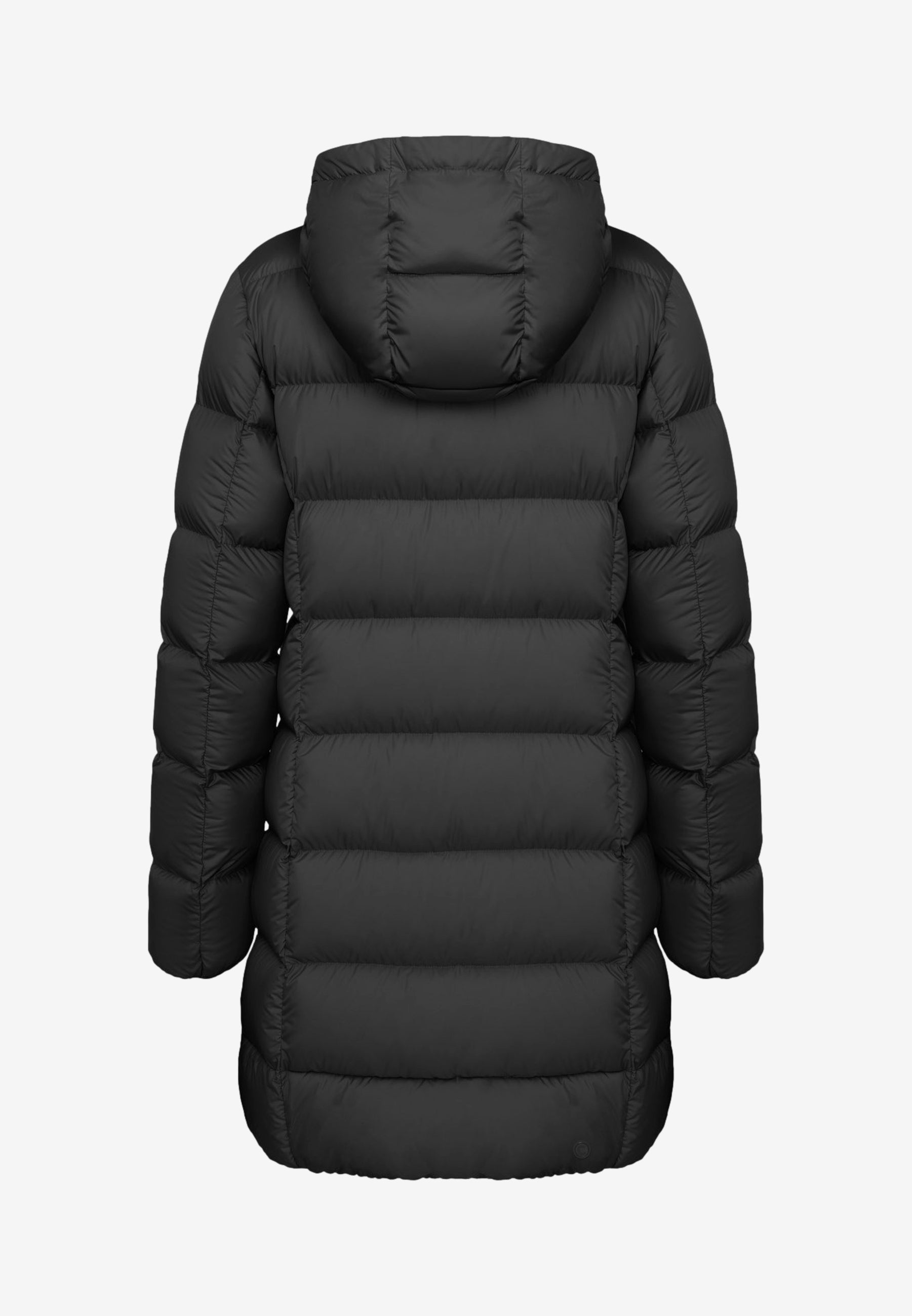 Colmar Piumino da Donna Nero Imbottito con Cappuccio