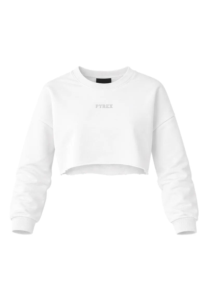 Pyrex pyrex completo bianco felpa leggings bambina girocollo 26epk46071 46106_ 26EPK46071-46106_