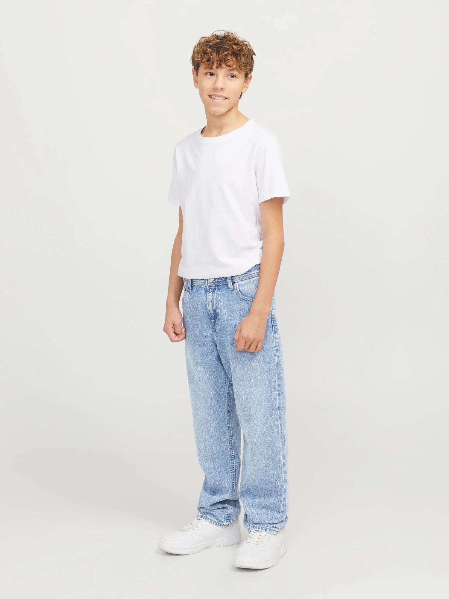Jack & Jones Jeans Denim Chiaro Fit Rilassato Bambino 12279851_