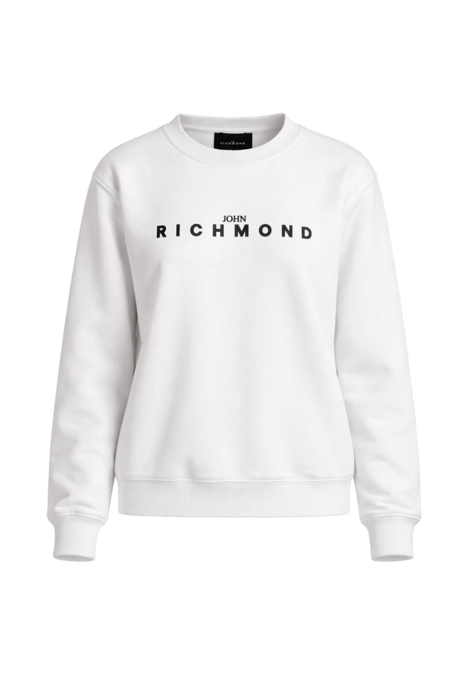 John Richmond Completo Felpa Bianca e Leggins Neri Bambina RGP26014CF_