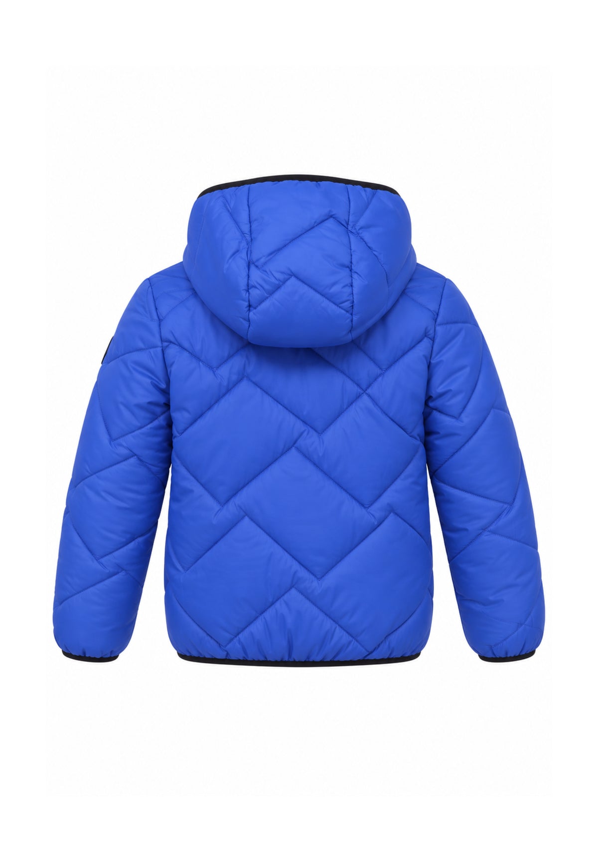 Refrigue GIUBBOTTO BLU DOUBLE FACE CON CAPPUCCIO Bambini e ragazzi 28UXO00058.BLU_