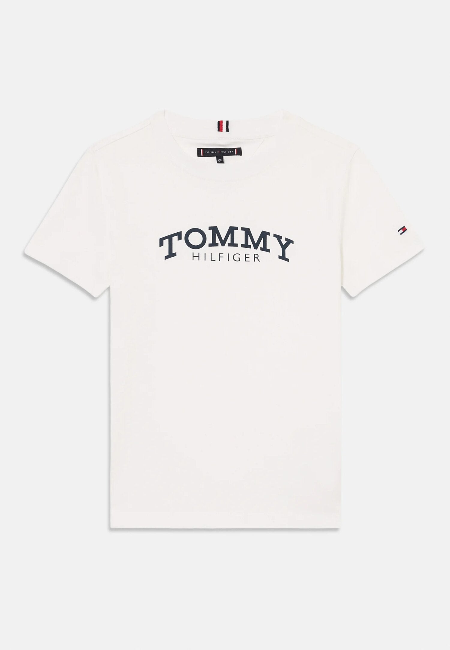 Tommy Hilfiger Tshirt Neonato Bianco KB0KB10051YBRBABY_