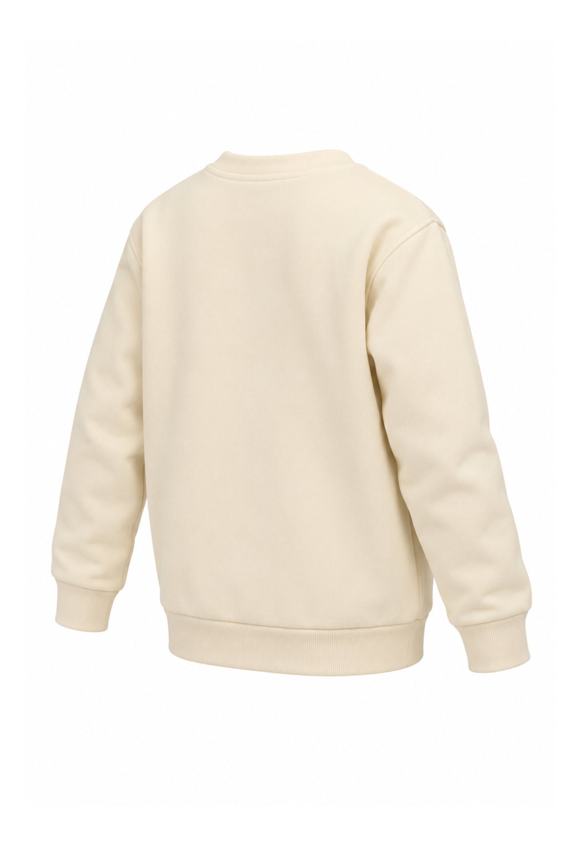 ICEBERGS FELPA PANNA A GIROCOLLO CON MAXI LOGO CENTRALE Bambini e ragazzi MFICE7334J.PANNA_