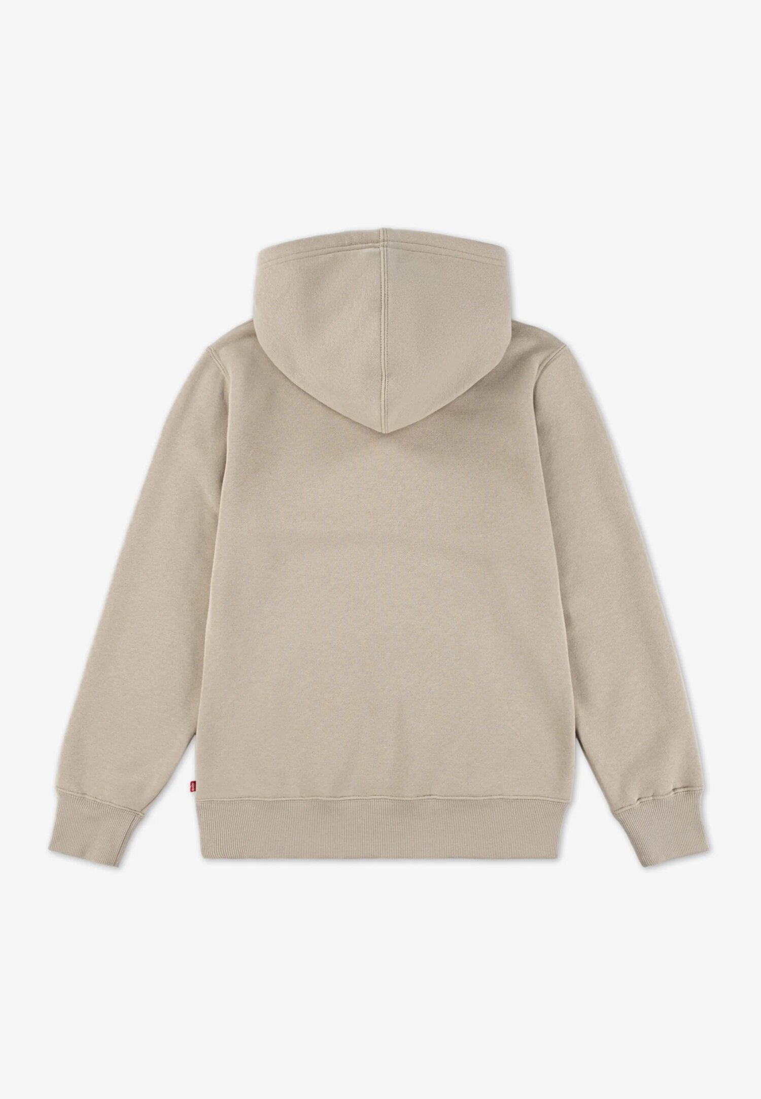 Levi's Felpa Beige Bambino Tascone In Cotone Con Cappuccio Sportivo AI25