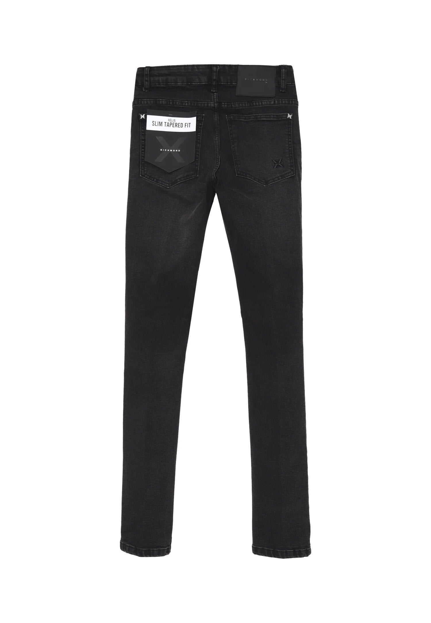 John Richmond Jeans Nero Uomo In Cotone Slim Fit Sportivo AI25