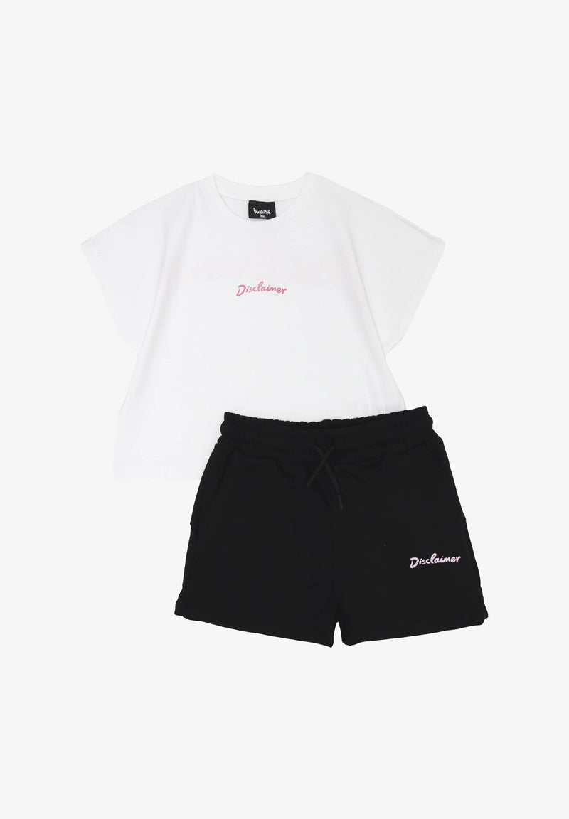 Disclaimer Complete Set Girl Off White Black Mid Season Urban - WHITE | CammarataMode