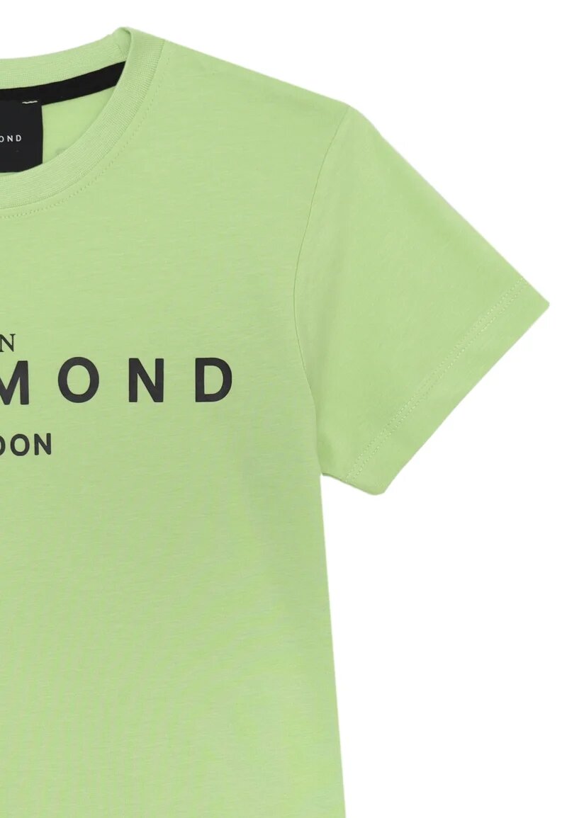 John Richmond T-Shirt Verde Lime Bambino Kids Junior Cotone - VLIME | CammarataMode
