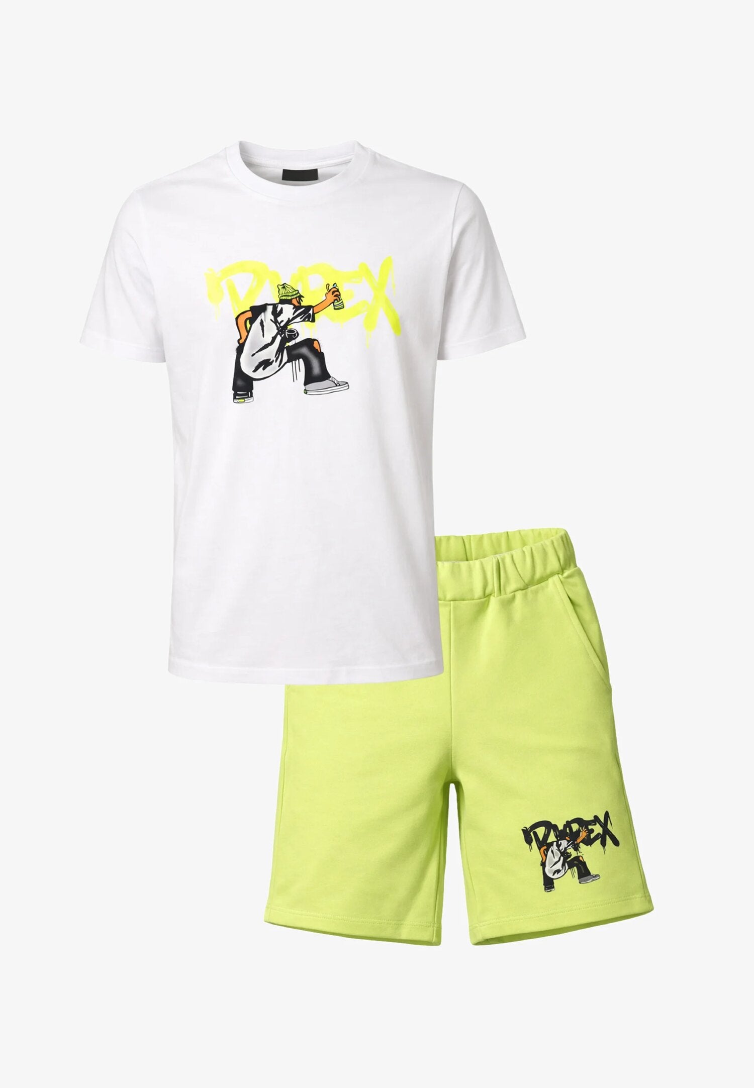 Pyrex Completo Bianco Stampa Spry Bambino Girocollo 26EPK6049+6051_