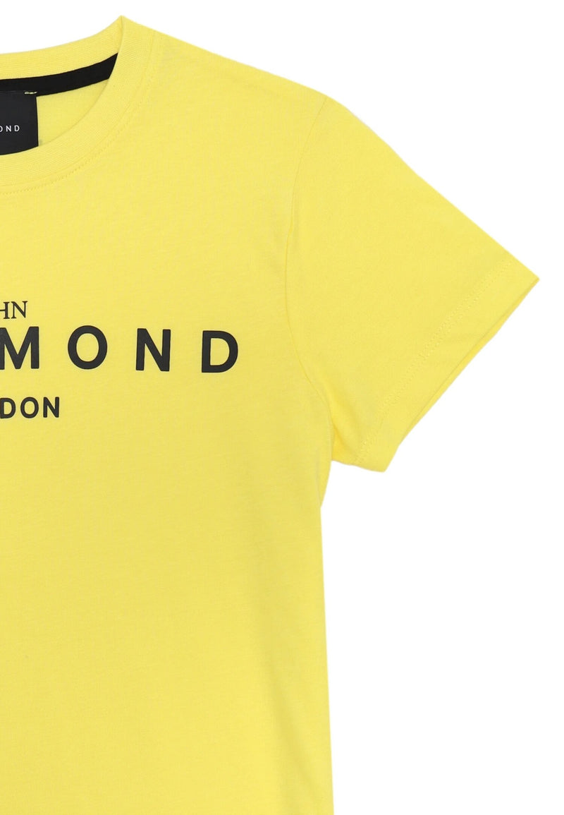 John Richmond T-Shirt Gialla Bambino Kids Junior Cotone - GIALLO | CammarataMode