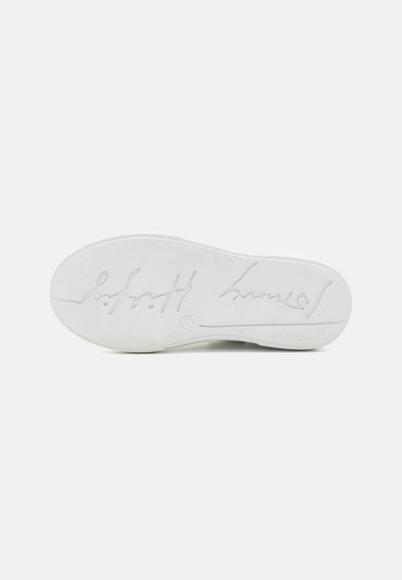 Sneaker bianco platino Tommy Hilfiger bambina ragazza primavera 2025 - BIANCO | CammarataMode