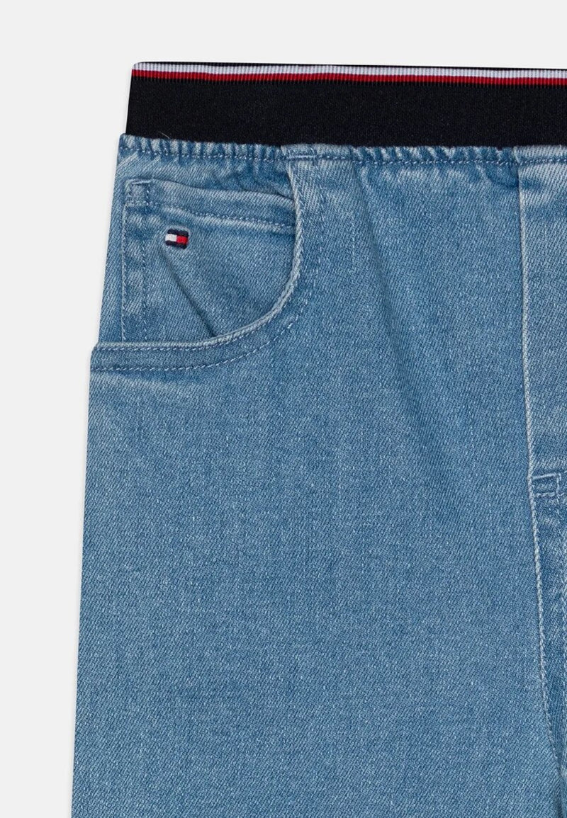 Tommy Hilfiger Baby Light Denim Cigarette Jeans - LIGHT DENIM | CammarataMode