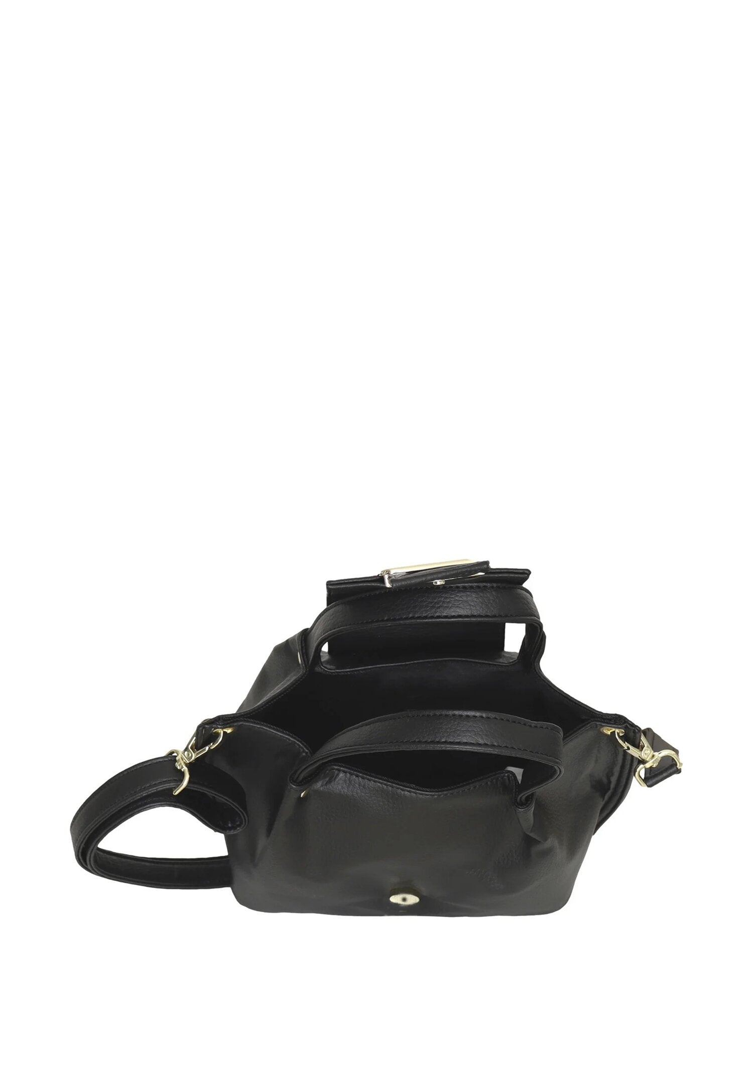Gaelle Paris Borsa Nera Bambina In Poliestere Tracolla Elegante AI25