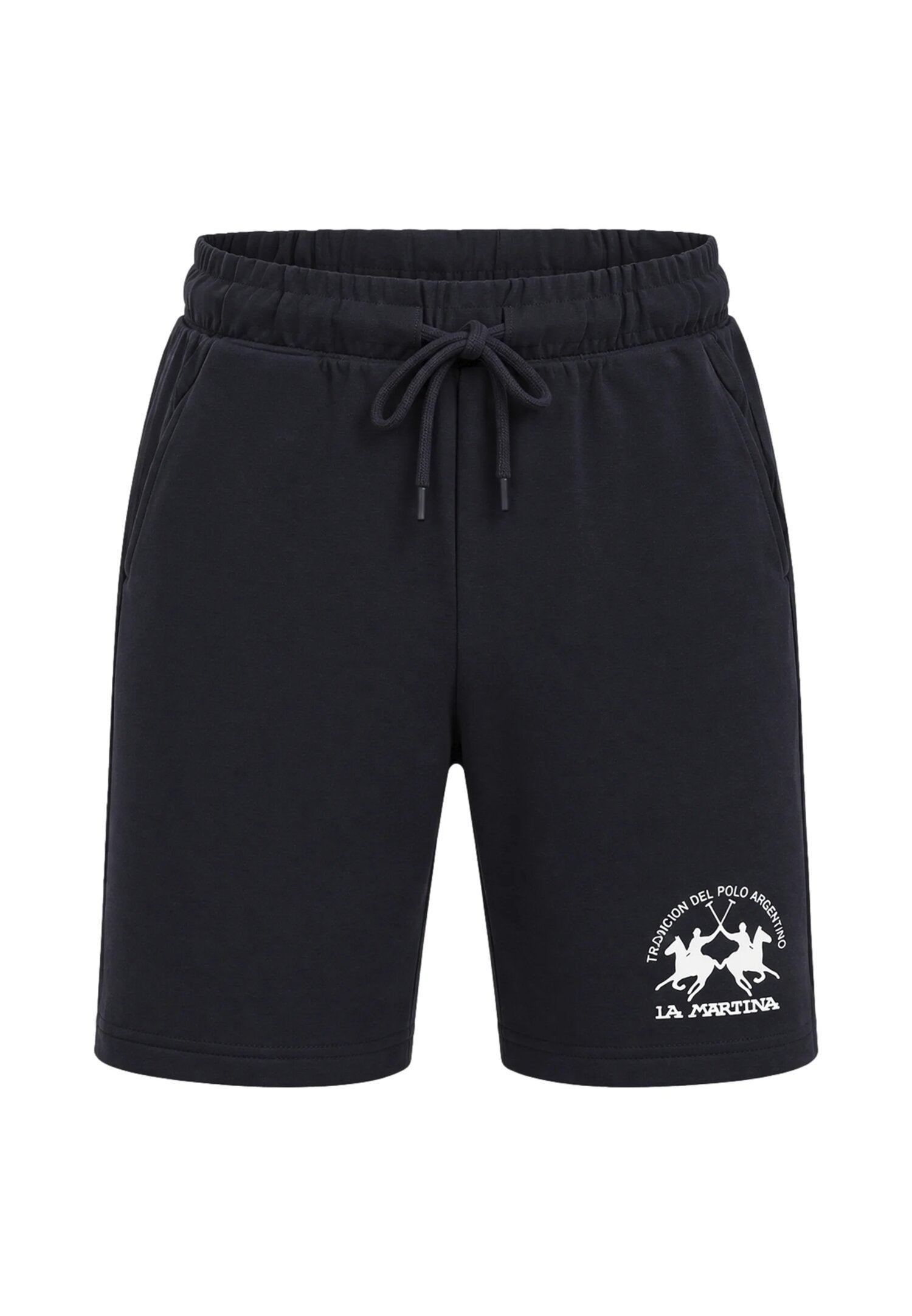La Martina Completo Con Polo Beige e Logo Bianco Bambino MAB0037_