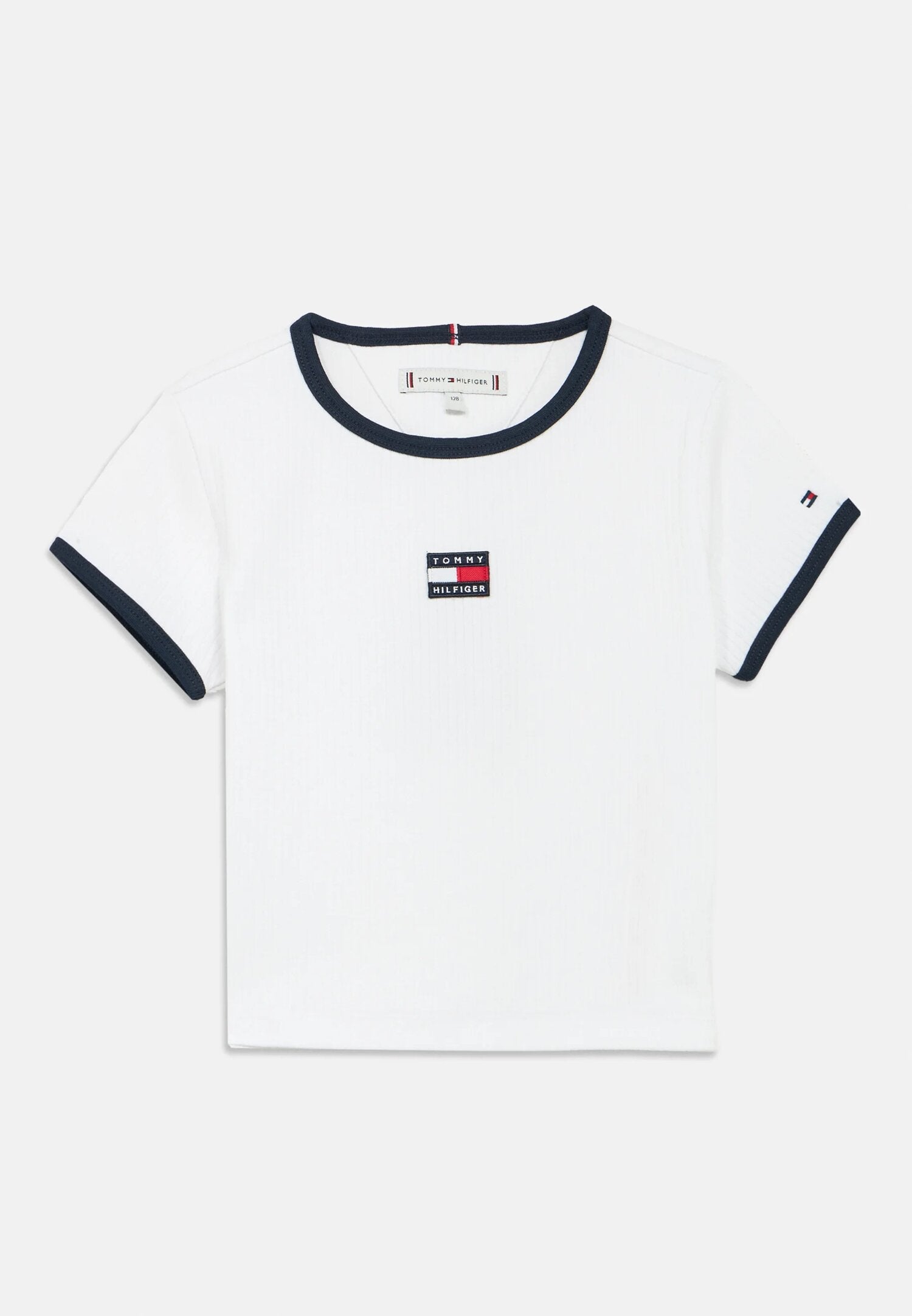 Tommy Hilfiger Maglia Bianca Ragazza KG0KG09066YBR_