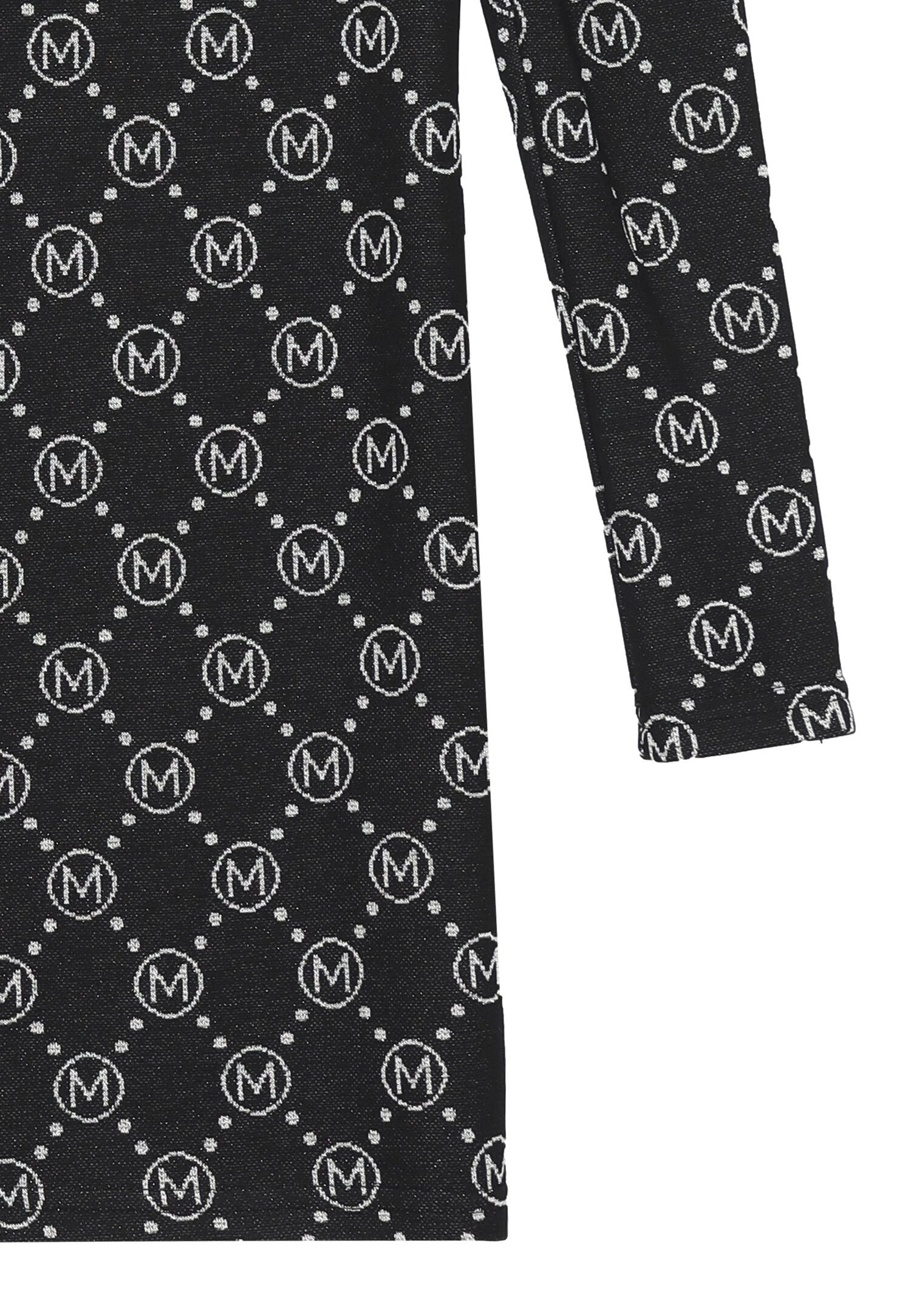 Marc Ellis Abitino Nero Bambina In Jersey Maniche Lunghe Elegante AI25