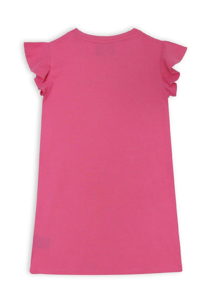 John Richmond abito rosa bambina con maniche volant - ROSA | CammarataMode