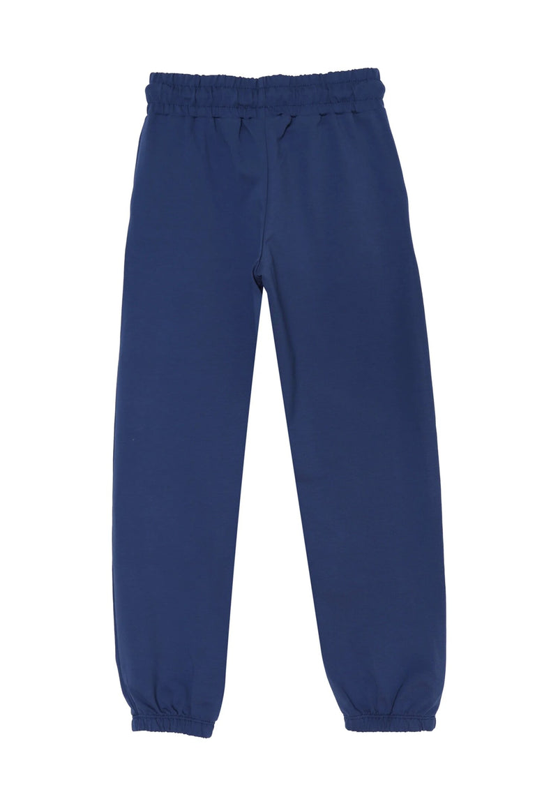 Size Dance Tracksuit Blue Girls 2-16 Years with Crop Sweatshirt and Hood - BLUE | CammarataMode