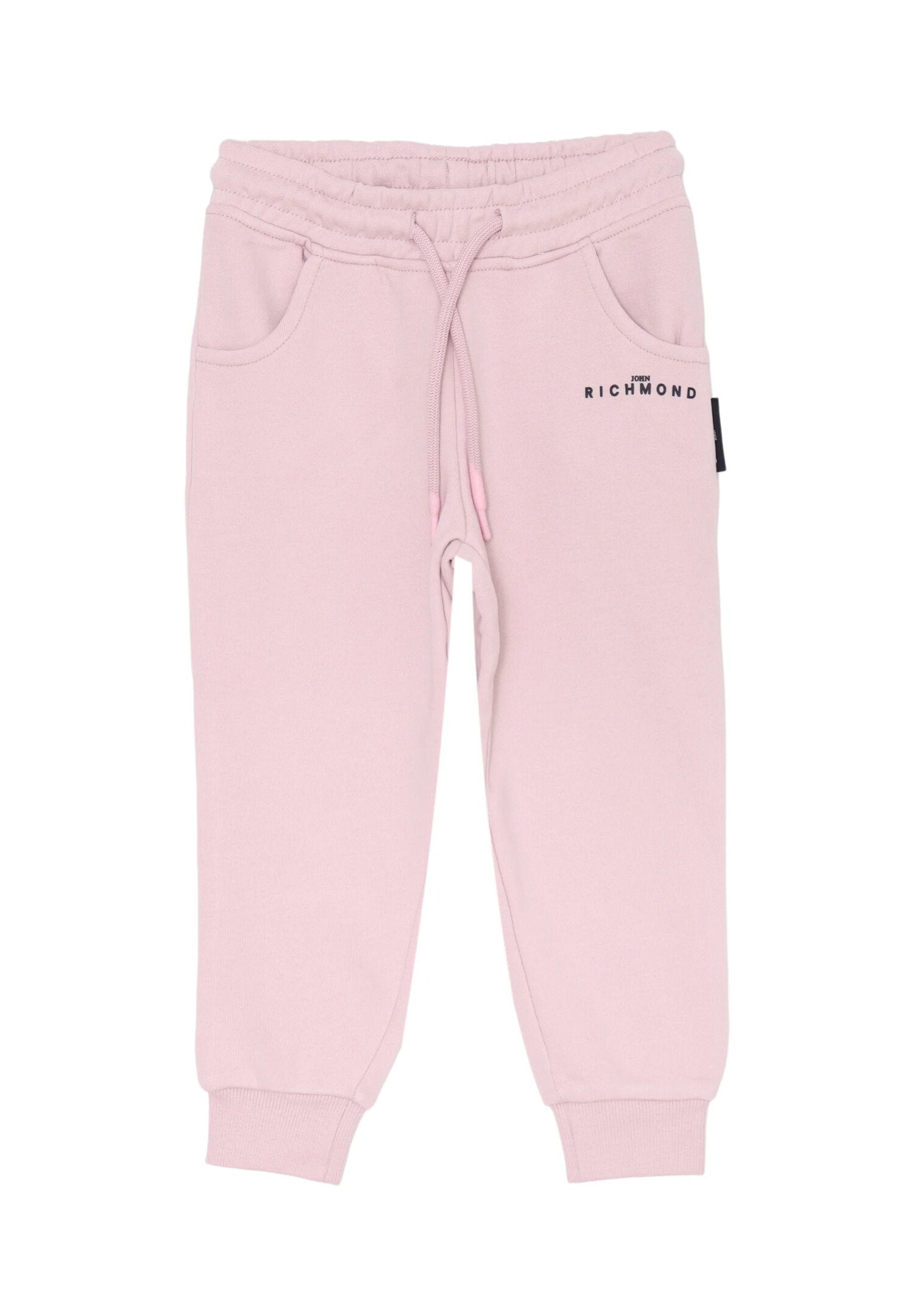 John Richmond completo neonata rosa cotone inverno con bottoni spalla