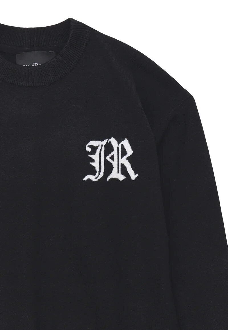 John Richmond maglione ragazzo nero 2-16 anni logo JR | CammarataMode