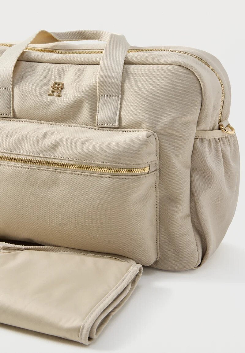 Tommy Hilfiger Borsone Beige Nascita Con Cintura Quotidiano In Tessuto KA0KA0