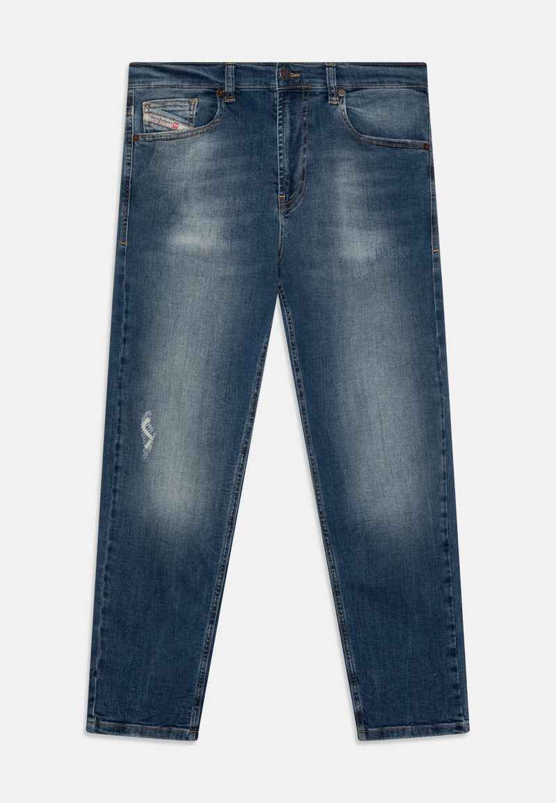 Diesel blue children's spring-summer slim fit jeans - DENIM | CammarataMode