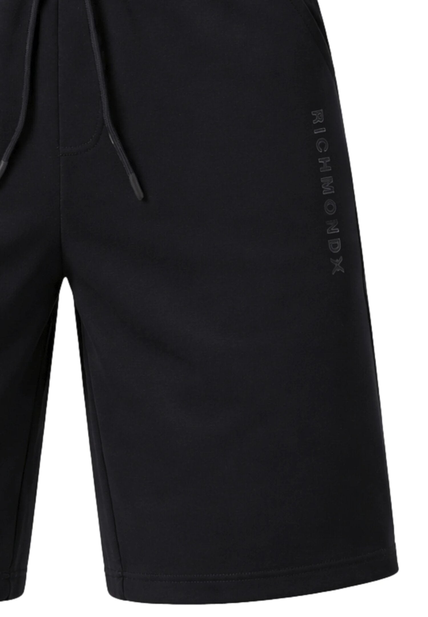 John Richmond Bermuda Blu Con Logo In Gomma In Tinta Uomo UMP26017BE_