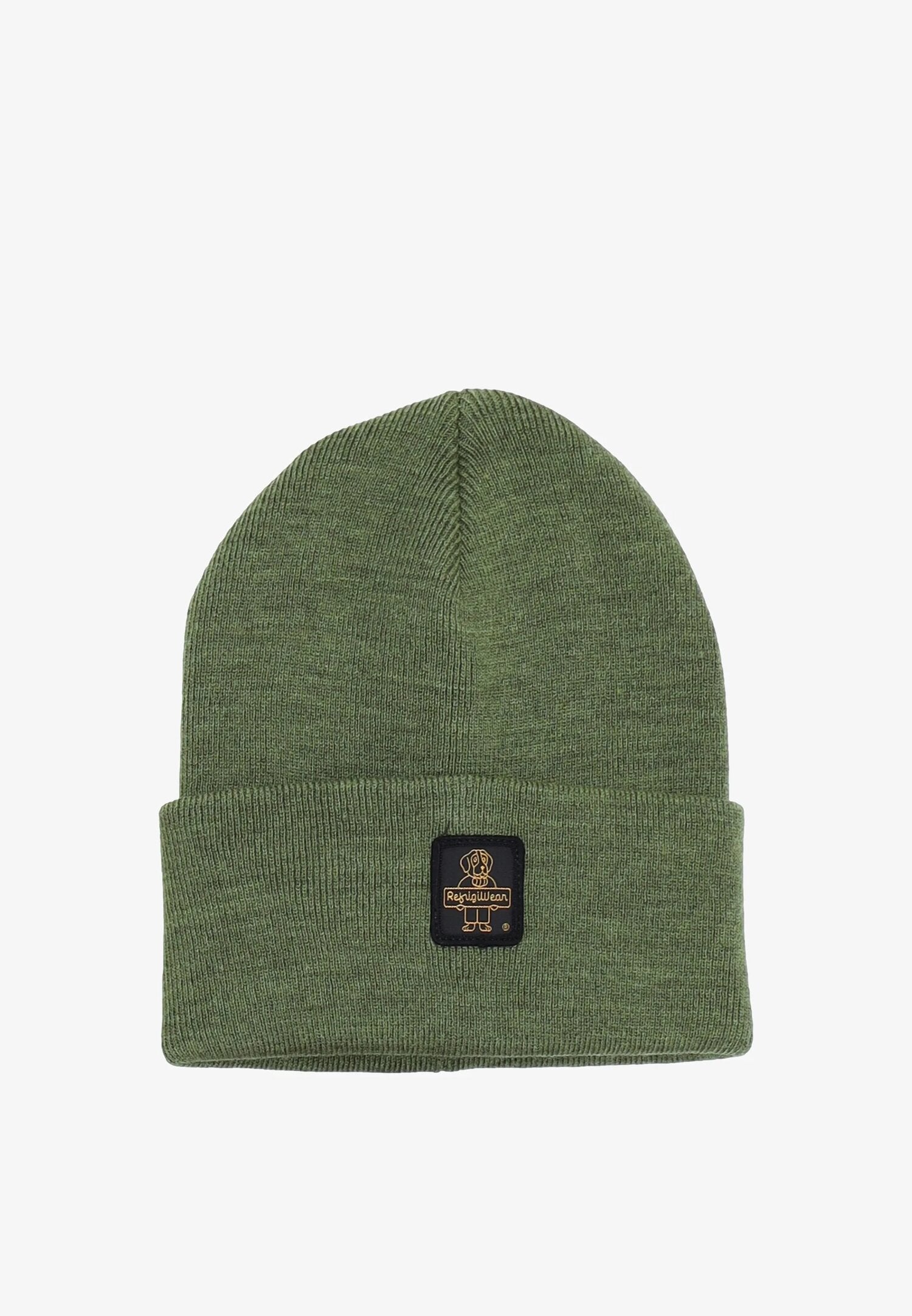 Refrigiwear Cappello Verde Uomo In Lana Cuffia Quotidiano AI25