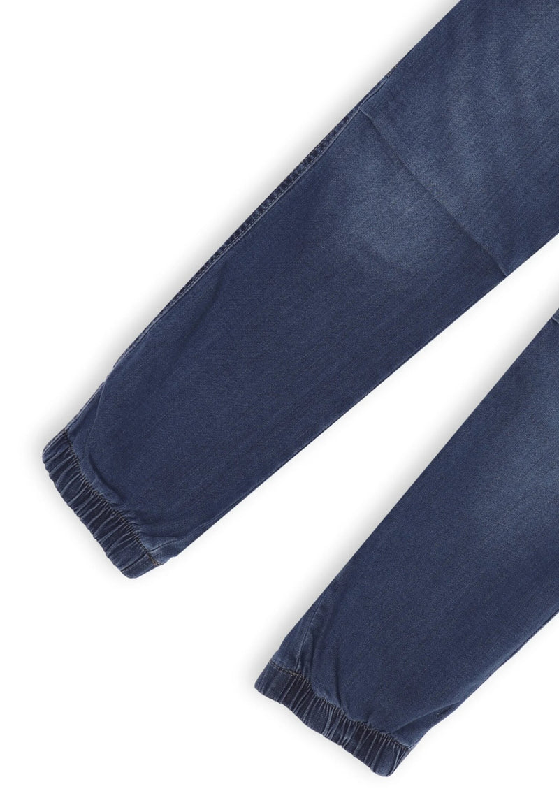 Roy Rogers Kids Jeans Denim Jogger Blue Spring Summer With Front Pockets - DENIM | CammarataMode
