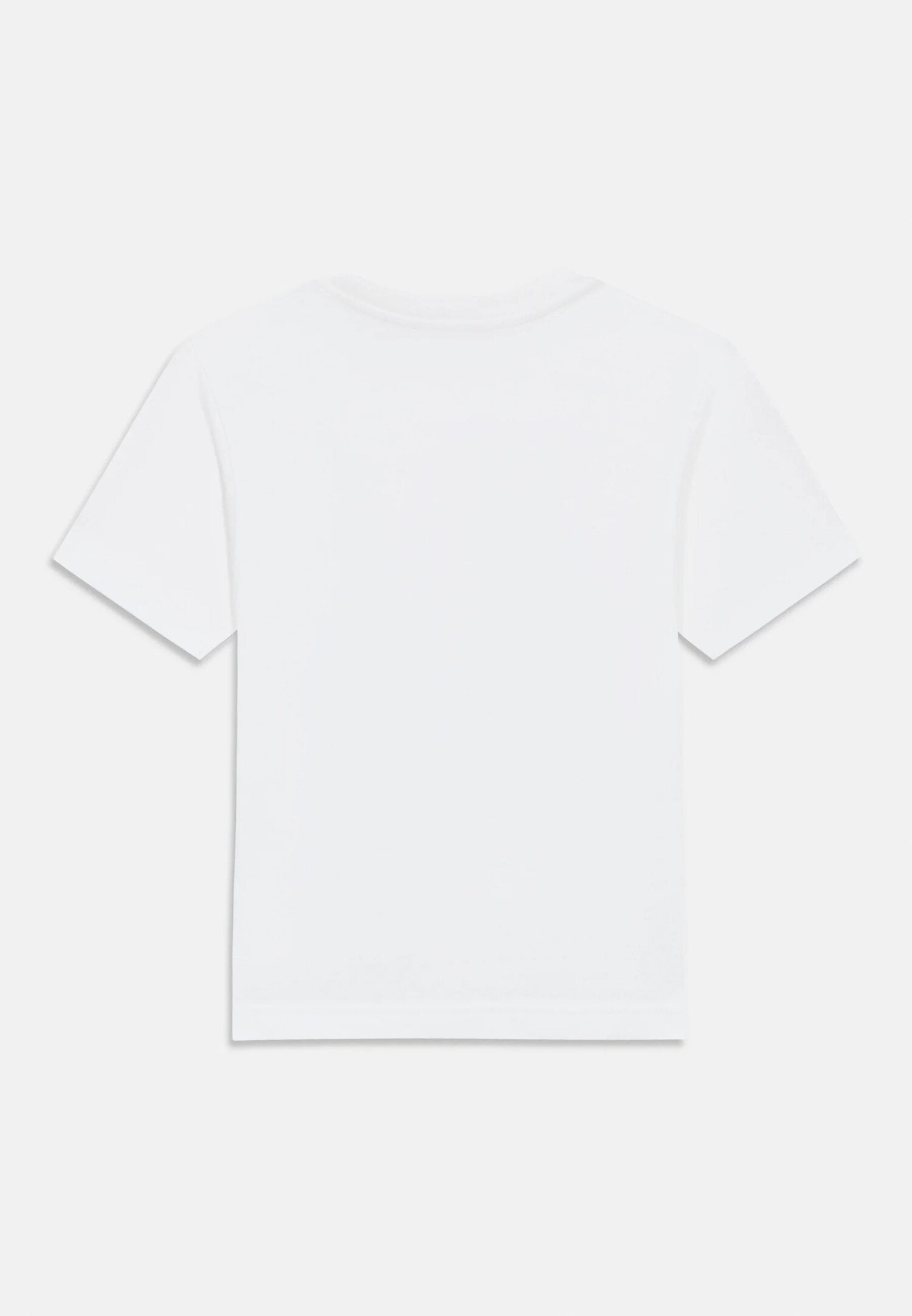 Diesel Tshirt Bianco Bambino In Jersey Maniche Corte Sportivo PE26