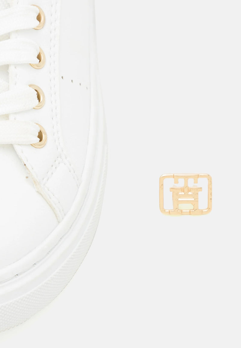 Sneaker bianco platino Tommy Hilfiger bambina ragazza primavera 2025 - BIANCO | CammarataMode