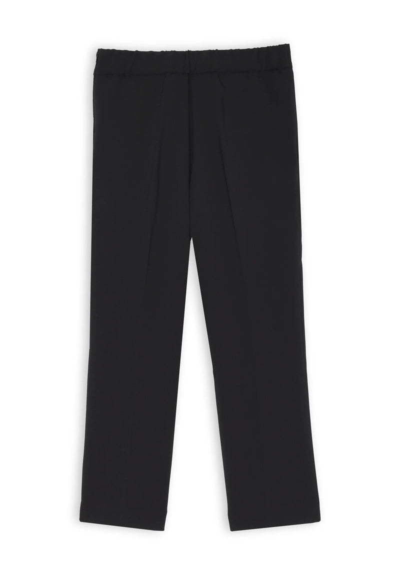 Completo Kocca nero bambina giacca zip e pantaloni eleganti - NERO | CammarataMode