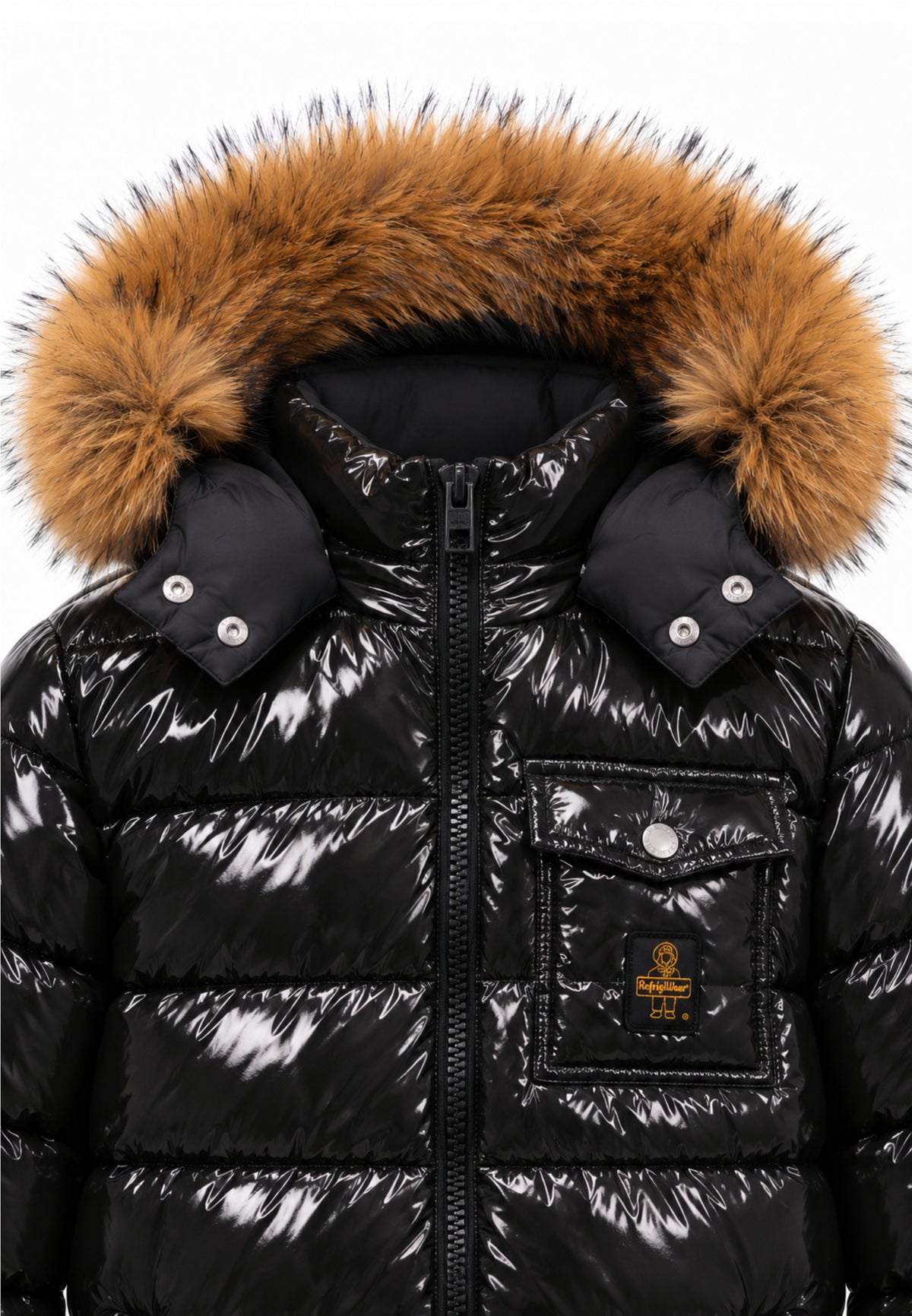 REFRIGIWEAR GIUBBOTTO LUCIDO CON PELLICCIA Bambini e ragazzi R2157CW26_