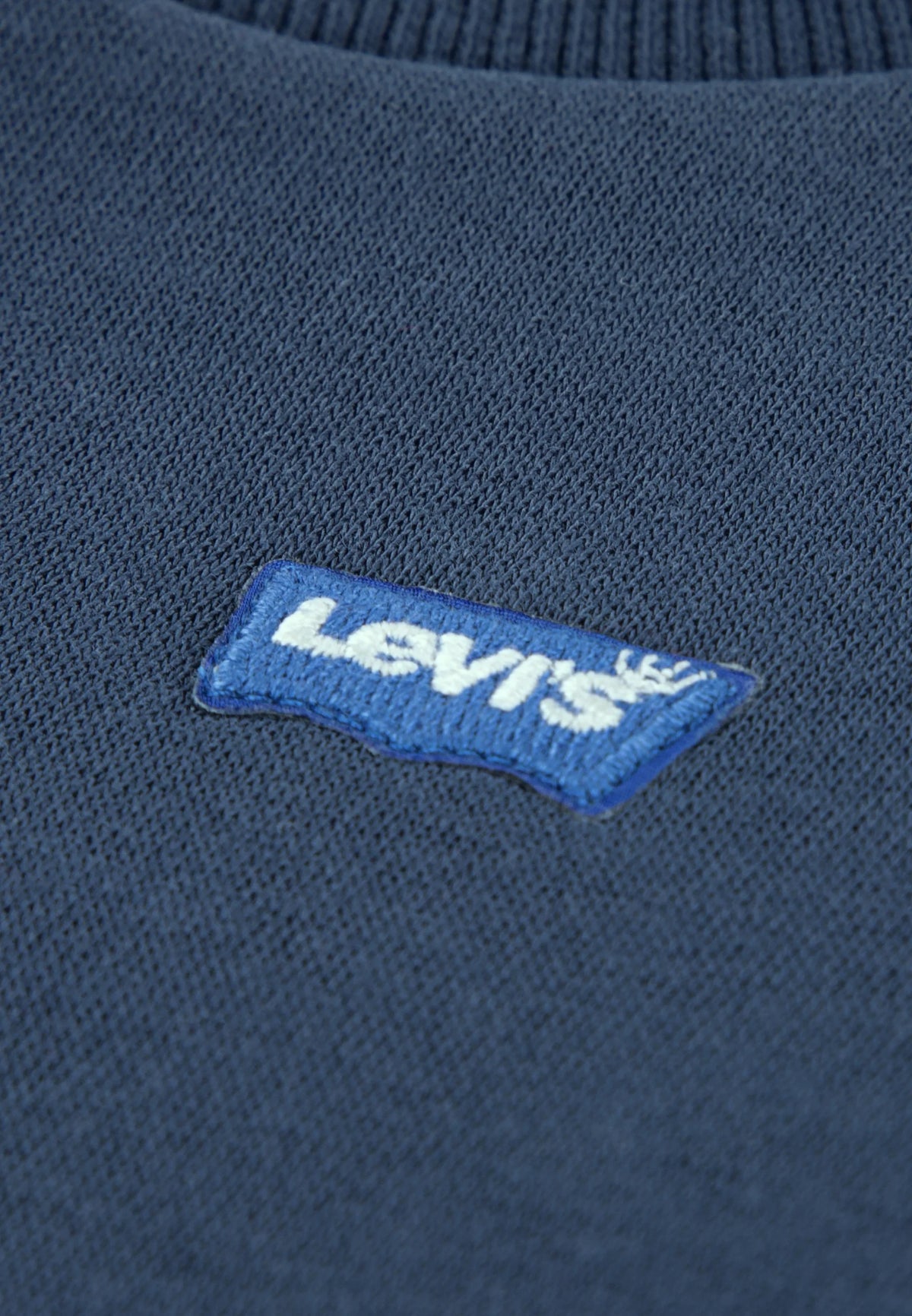 Levi's TUTA BLU GIROCOLLO IN FELPA CALDA FELPATA Bambini e ragazzi 9ep012-uf3.blu_