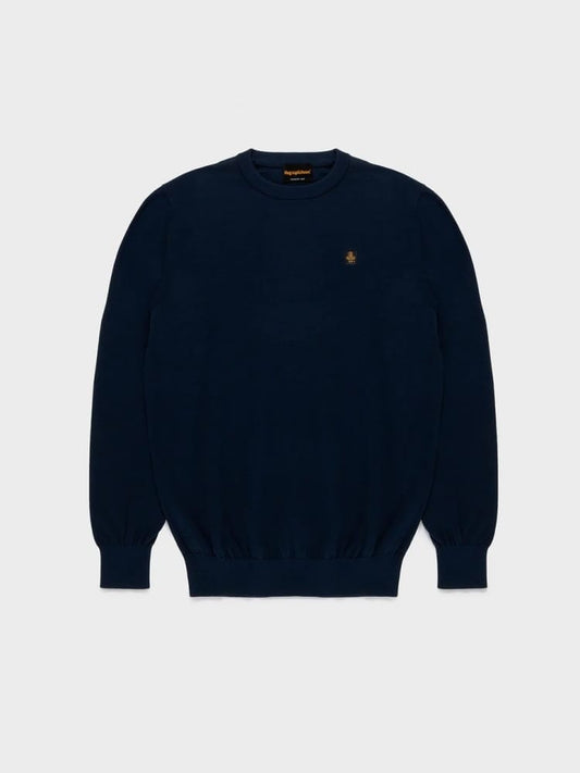 Refrigiwear maglia blu navy uomo mini logo