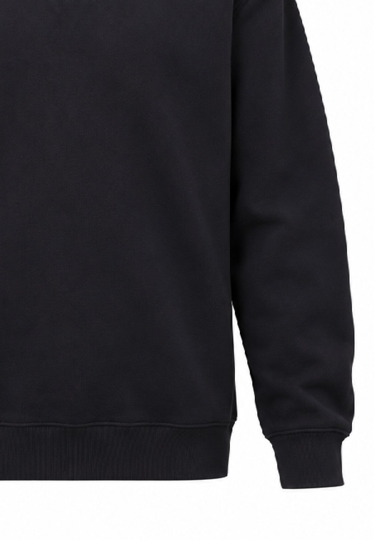Disclaimer FELPA NERA CON CAPPUCCIO E MAXI LOGO SUL RETRO Bambini e ragazzi 26IDK59101.NE_