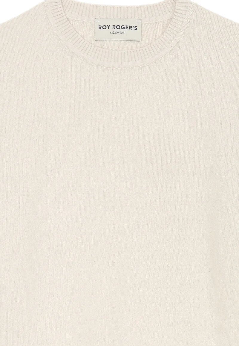 Roy Rogers Maglione Beige bambino – Cotone 100% Girocollo