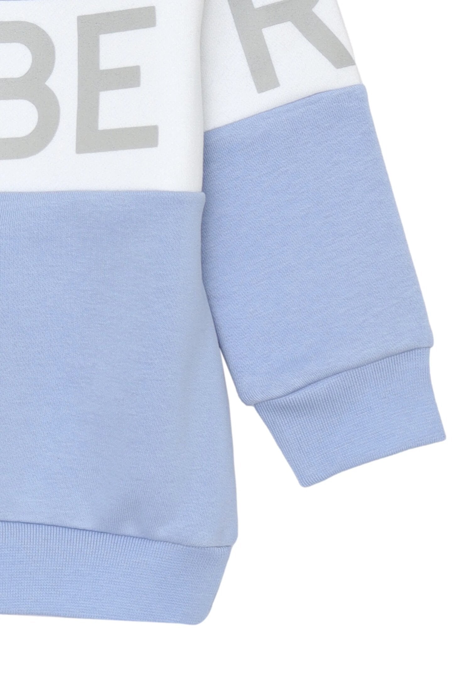 Iceberg Felpa Celeste Neonato In Cotone Girocollo Tipo Sportivo AI25