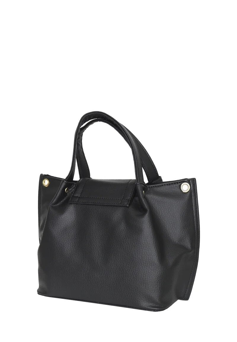 Gaelle Paris Borsa Nera Bambina In Poliestere Tracolla Elegante AI25