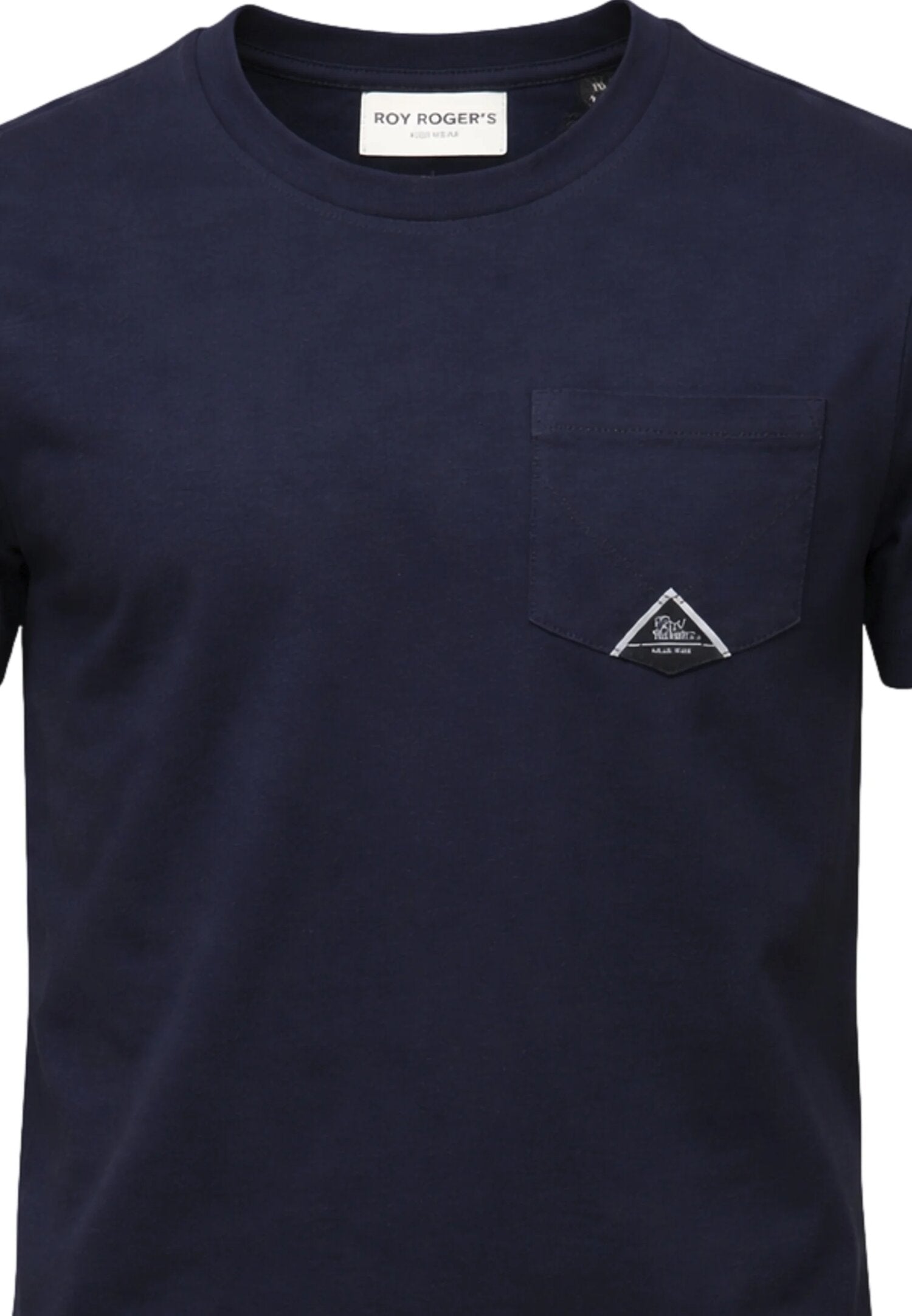 Roy Roger's Tshirt Blu Con Logo Dul Taschino Bambino RG107_