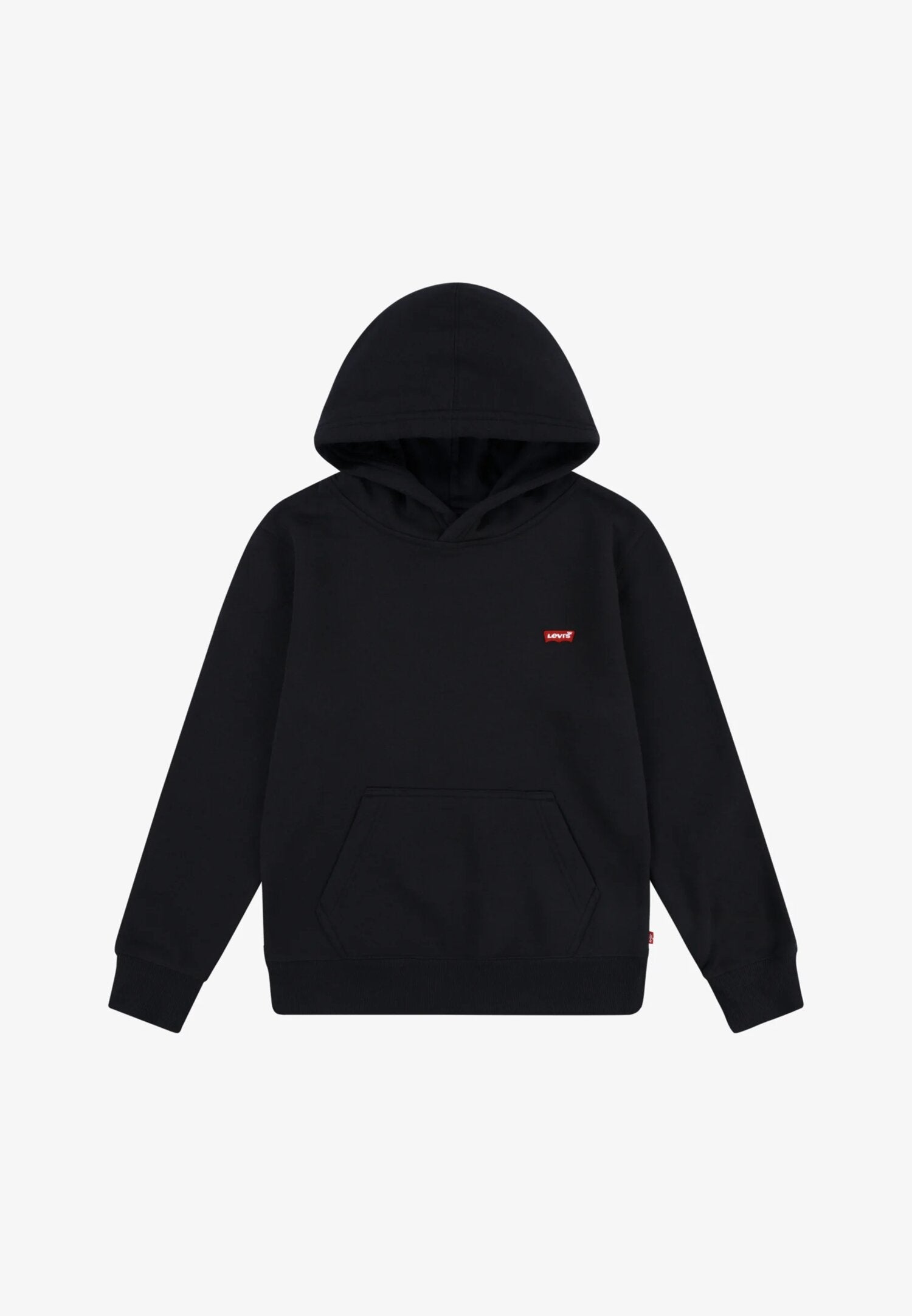 Felpa Nera Levi's Bambino 2-16 Anni con Cappuccio e Logo Iconico