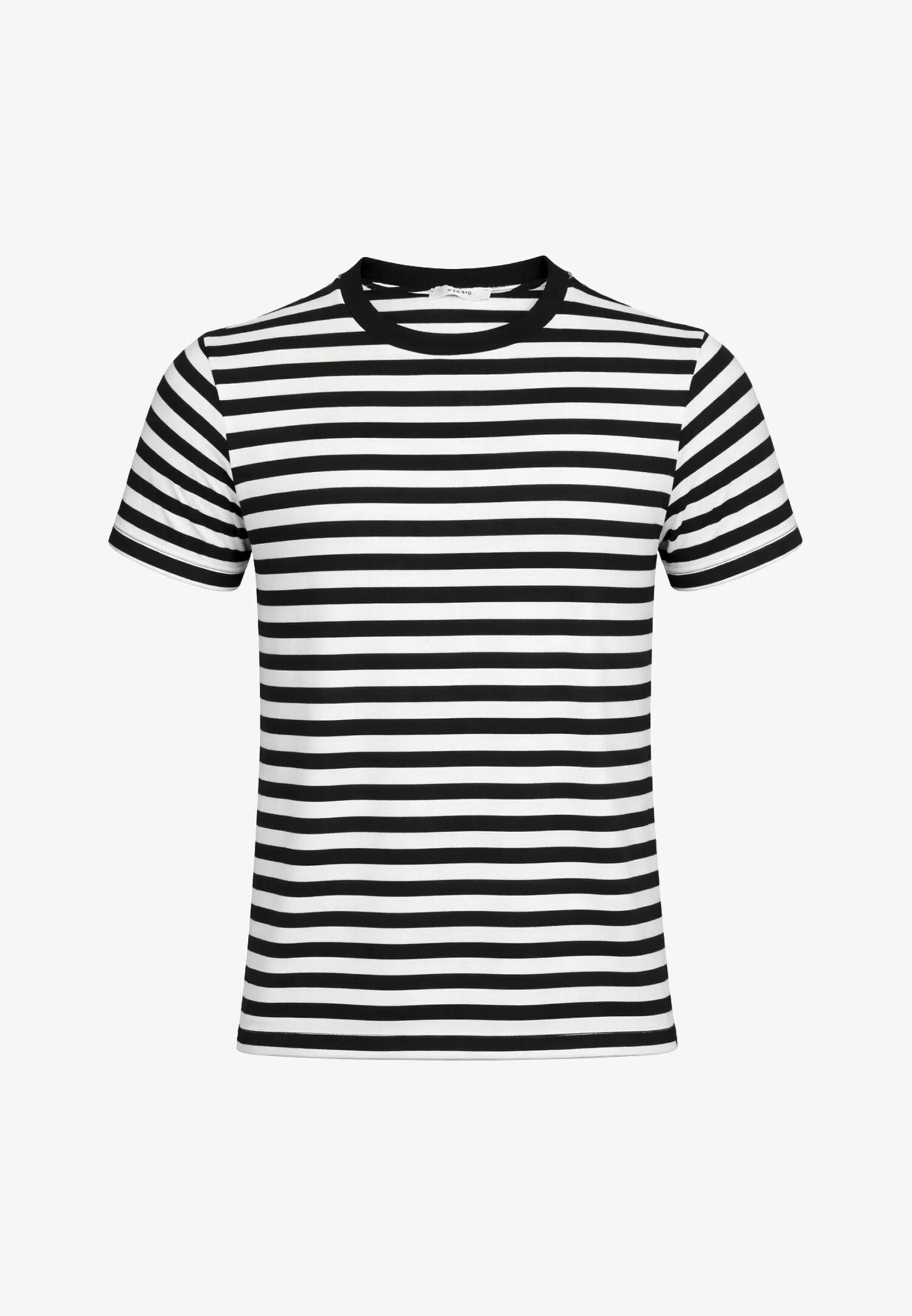 Overd t Shirt a Righe Bianca Bianca Maniche Corte - OK261246_