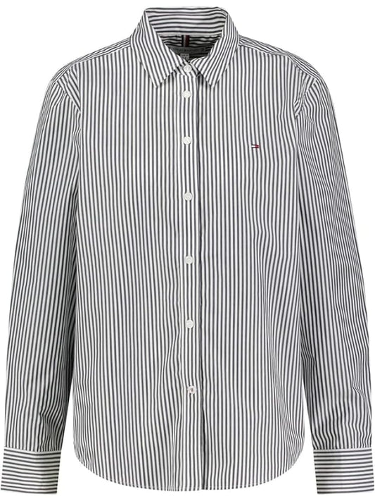 Tommy Hilfiger camicia multicolor donna mini logo