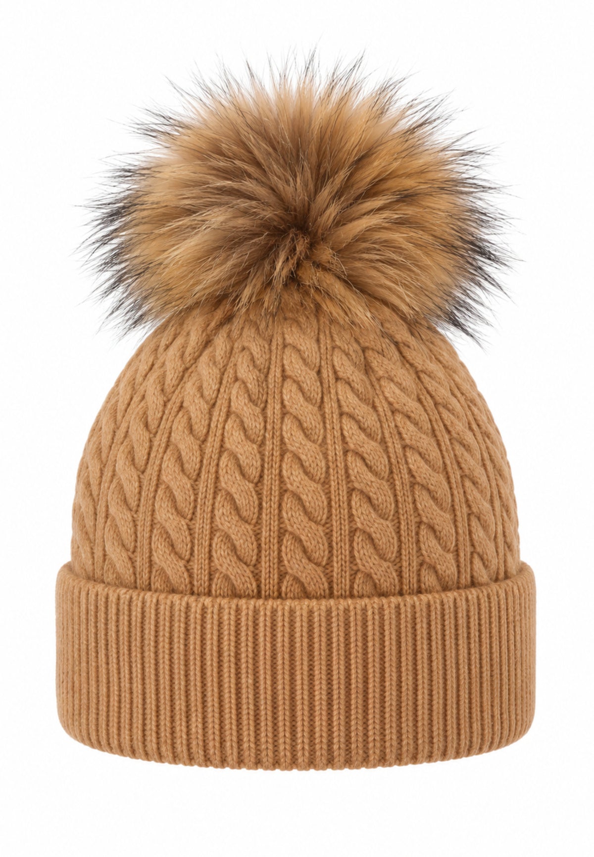 REFRIGIWEAR CAPPELLO A TRECCIA CON LOGO PATCH E POMPOM Bambine e ragazze RG2615FW26_