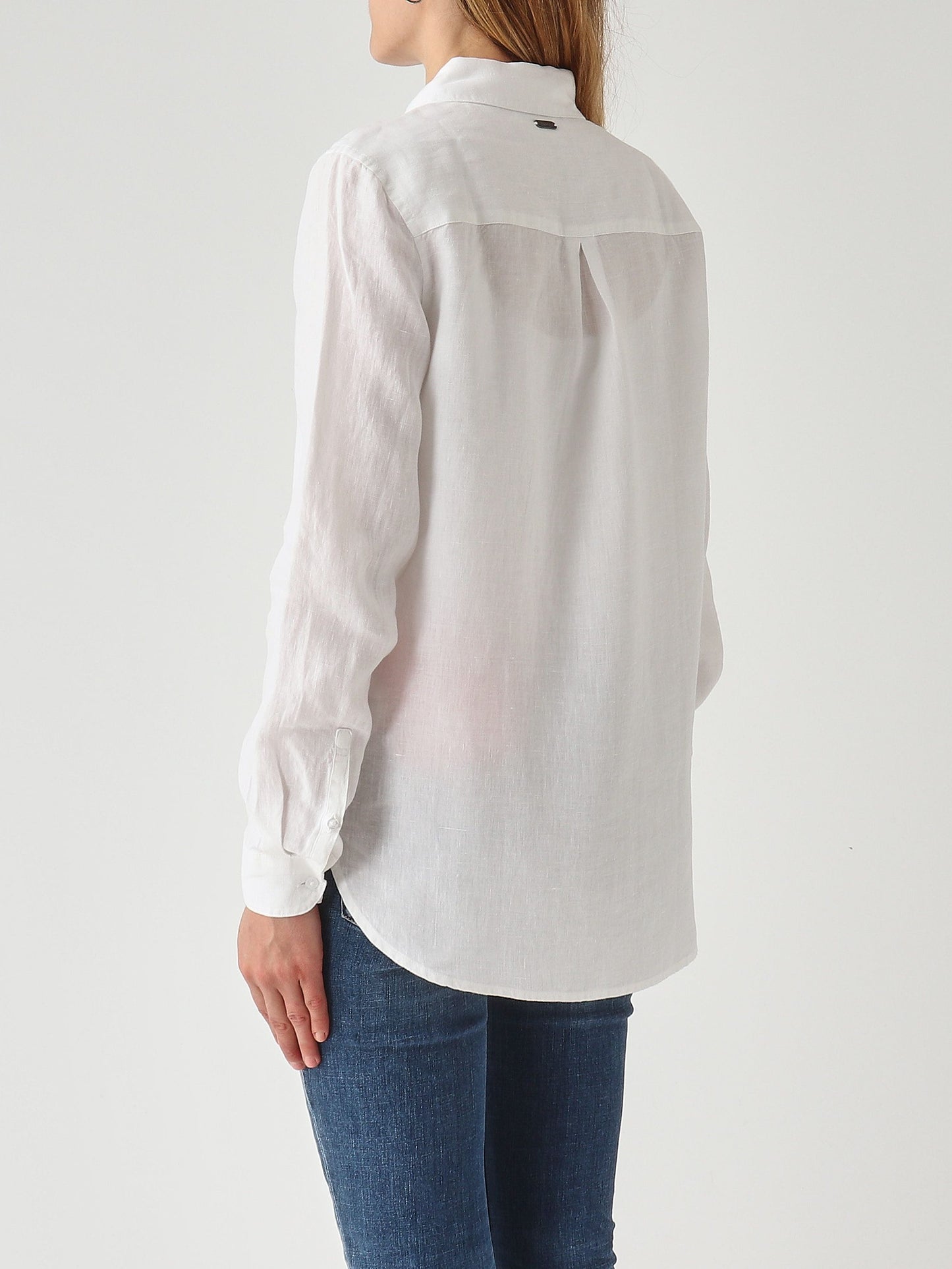 Barbour Camici donna Marine in lino