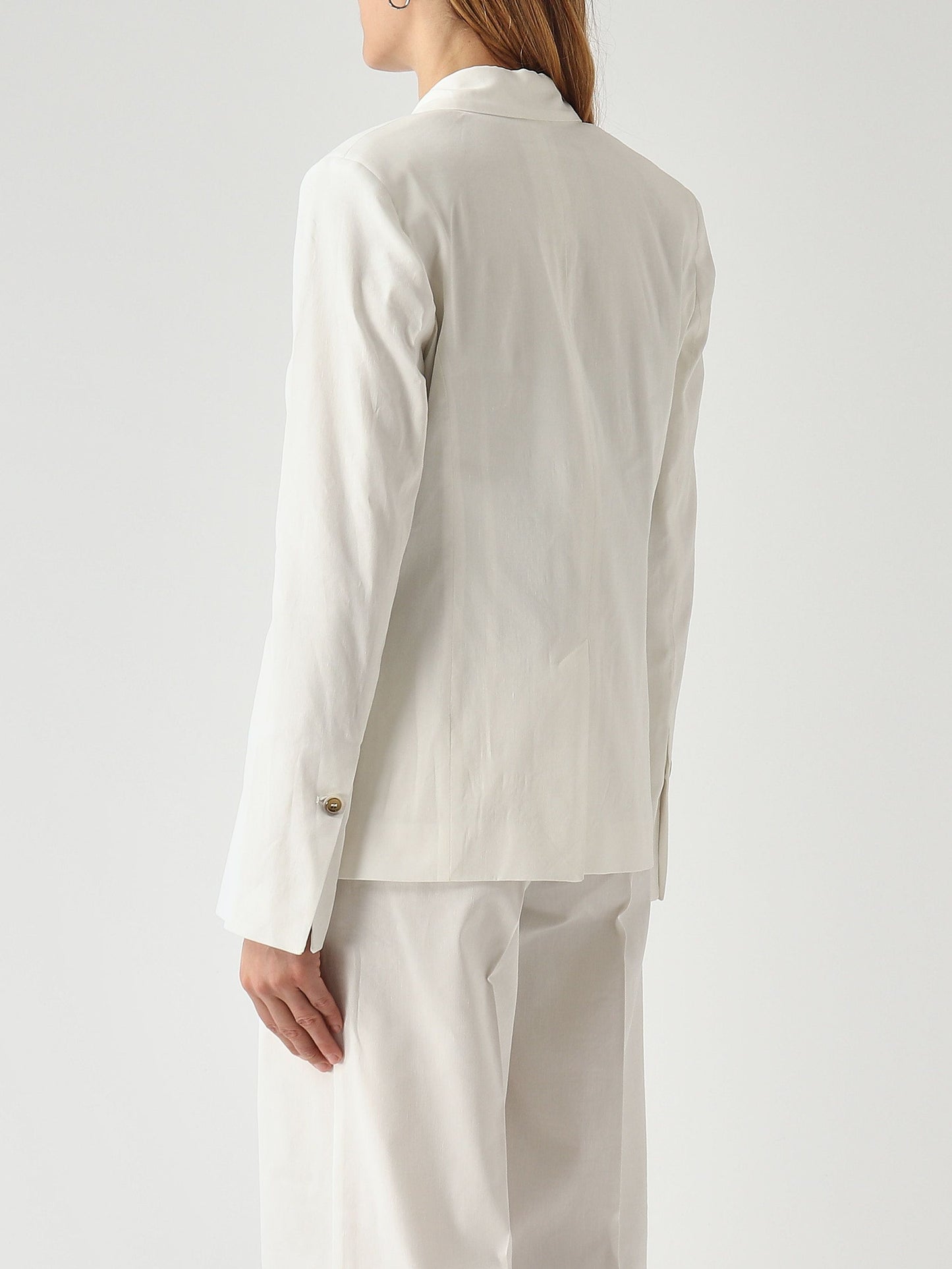 Pinko Blazer donna Freda in misto lino stretch