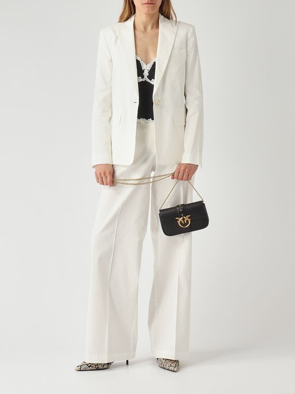 Pinko Blazer donna Freda in misto lino stretch