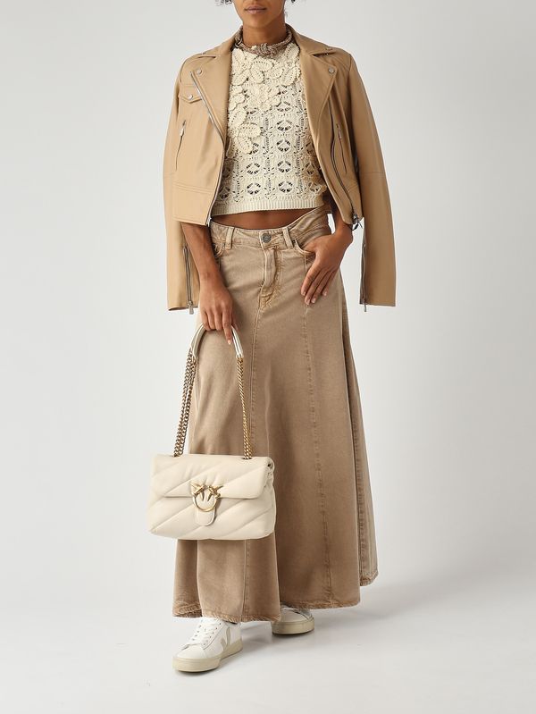 Pinko Giacca donna New Sensible in pelle nappa